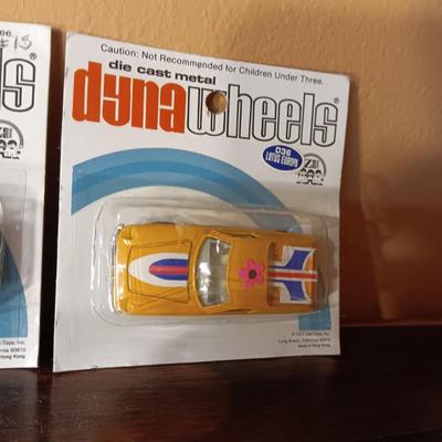 1977 DIE-CAST DYNA WHEELS MODEL TOYS, SEALED
