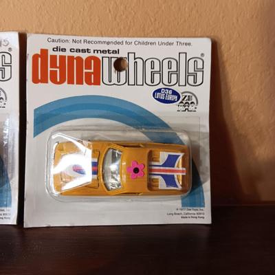1977 DIE-CAST DYNA WHEELS MODEL TOYS, SEALED