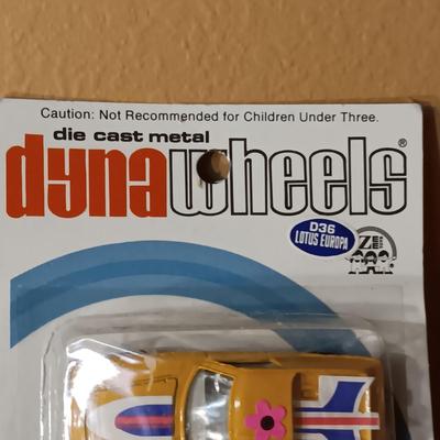 1977 DIE-CAST DYNA WHEELS MODEL TOYS, SEALED
