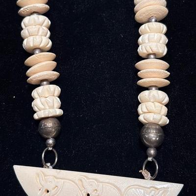 Vintage elephant necklace
