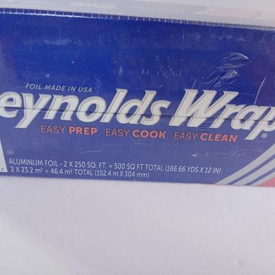 Kitchen Wrap Lot – Foil, Parchment, and Wax Paper – 5 Rolls Total