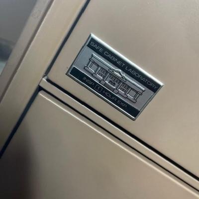 Fire Proof Locking File Cabinet