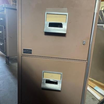Fire Proof Locking File Cabinet
