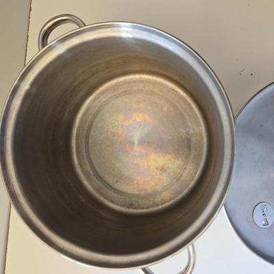 Stainless Steel Cookware & Broiler Pan Lot – 3-Piece Bundle