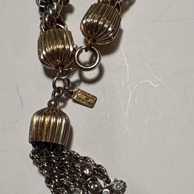 Vintage Kramer of New York necklace & bracelet