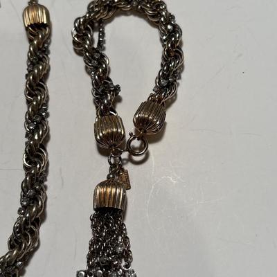 Vintage Kramer of New York necklace & bracelet