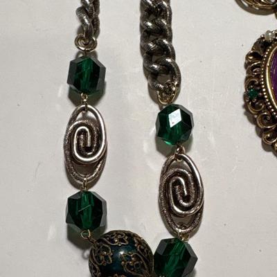 3 necklaces