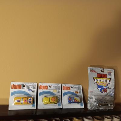 1977 DYNA WHEELS DIE-CAST MODEL TOYS SEALED PLUS A HOT ROD POWER TOUR '69 CHEVY CAMARO