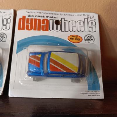 1977 DYNA WHEELS DIE-CAST MODEL TOYS SEALED PLUS A HOT ROD POWER TOUR '69 CHEVY CAMARO
