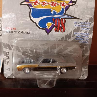 1977 DYNA WHEELS DIE-CAST MODEL TOYS SEALED PLUS A HOT ROD POWER TOUR '69 CHEVY CAMARO