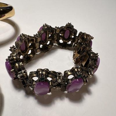 4 vintage bracelets