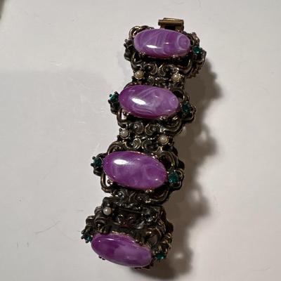 4 vintage bracelets