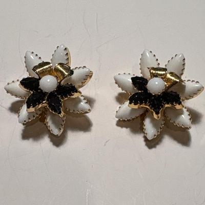 Tigers eye Napier earrings, Hope Chest earrings & pin