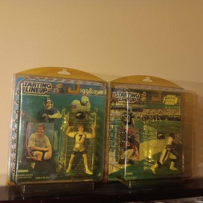 STARTING LINEUP 1998 JOHN ELWAY & TERRELL DAVIS SEALED