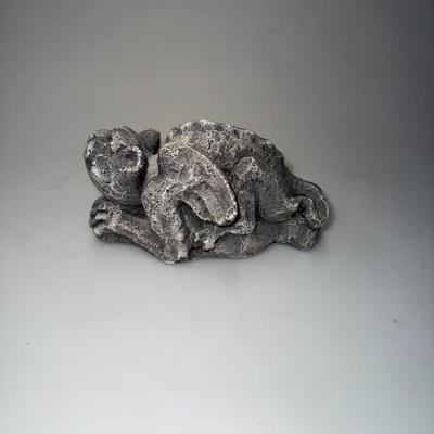 Vintage Smiling Gargoyle Figurine 6" Statue Facsimilies Ltd.