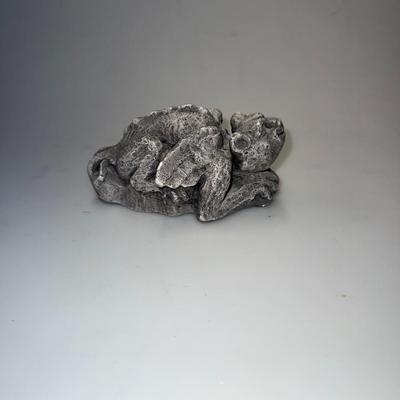 Vintage Smiling Gargoyle Figurine 6" Statue Facsimilies Ltd.