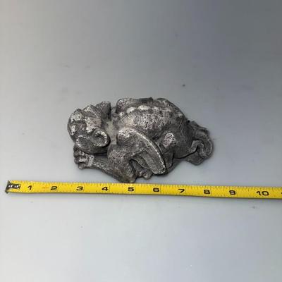 Vintage Smiling Gargoyle Figurine 6" Statue Facsimilies Ltd.