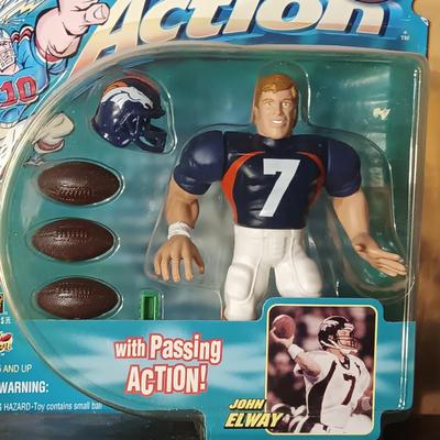 STARTING LINEUP 1996 JOHN ELWAY, CLASSIC DOUBLES 1999 & JOHN ELWAY PRO ACTION