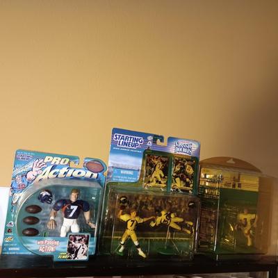 STARTING LINEUP 1996 JOHN ELWAY, CLASSIC DOUBLES 1999 & JOHN ELWAY PRO ACTION