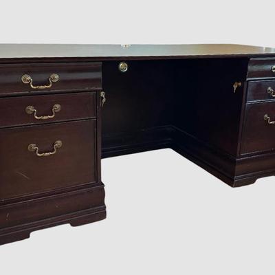 Executive Six Drawer Desk