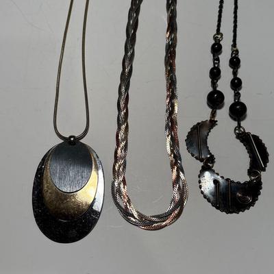 3 necklaces