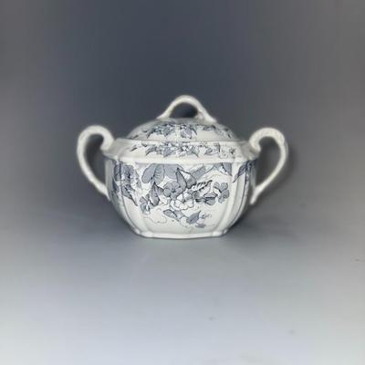 Thumberger Royal Semi-Porcelain Sugar Bowl by Jopnson Bros (England)