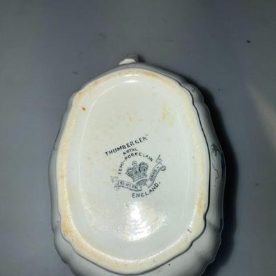 Thumberger Royal Semi-Porcelain Sugar Bowl by Jopnson Bros (England)
