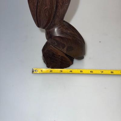 Wood Pelican Carved Seaside Figure