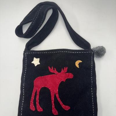 Red Moose bag with Star and Moon