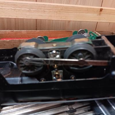 MARX STREAM LINE STEAM TYPE ELECTRIC TRAIN WITH EXTRAS