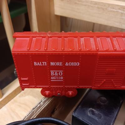 MARX STREAM LINE STEAM TYPE ELECTRIC TRAIN WITH EXTRAS