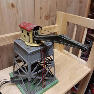LIONEL NO 165 REMOTE CONTROL RAILROAD CRANE