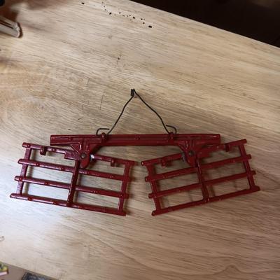 ERTL INTERNATIONAL DIE-CAST TRAILING PLOW AND DRAG HARROW TOYS