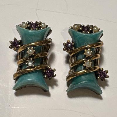 Unsigned Soleri Selini earrings