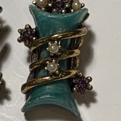 Unsigned Soleri Selini earrings