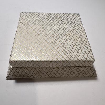 Vintage Stratton compact mirror with box