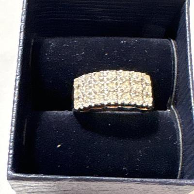 18K GF cocktail ring