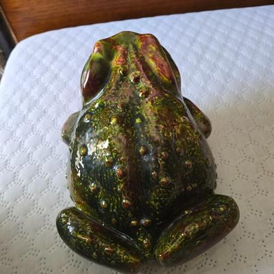 Ceramic frog