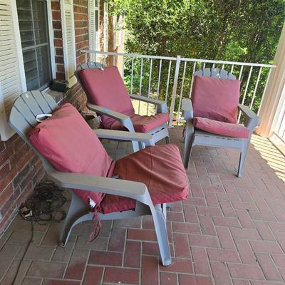 Adirondack chairs