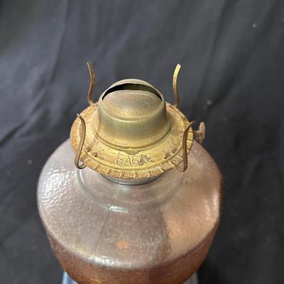 Vintage Eagle oil burning lamp
