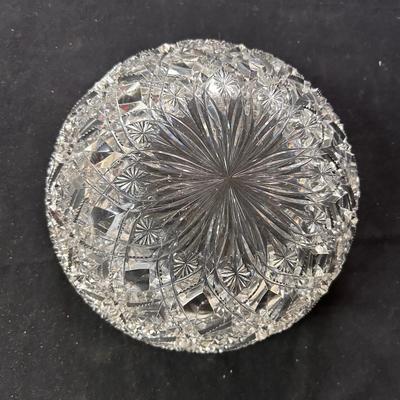 American Brilliant cut glass bowl #2