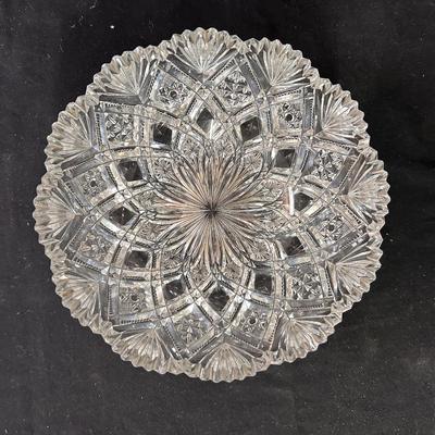 American Brilliant cut glass bowl #2