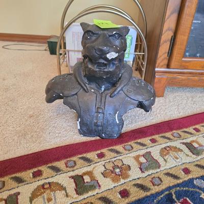 KC Wildcat statue
