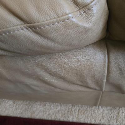 Leather sofa