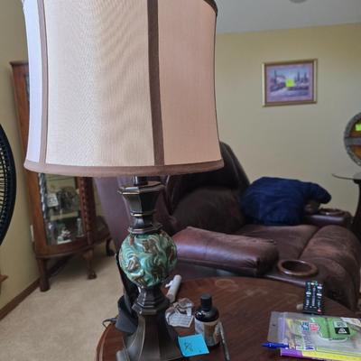 Green lamp