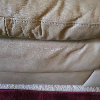 Leather couch
