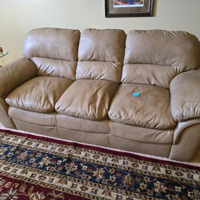 Leather couch