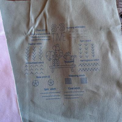 Embroidery kits - 4 kits