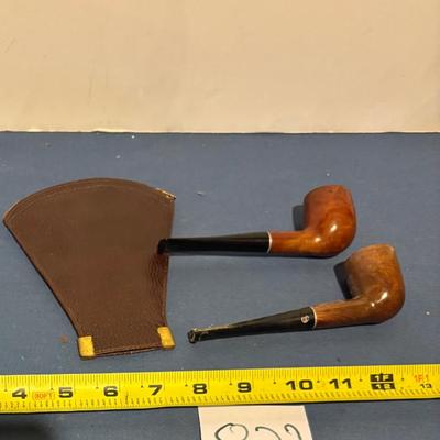 Vintage Pipes and Bag