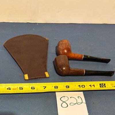 Vintage Pipes and Bag